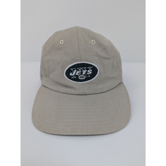 OSFA EUC 100% Cotton New York Jets Officially Licensed Hat w Adjustable Strap - Picture 1 of 7